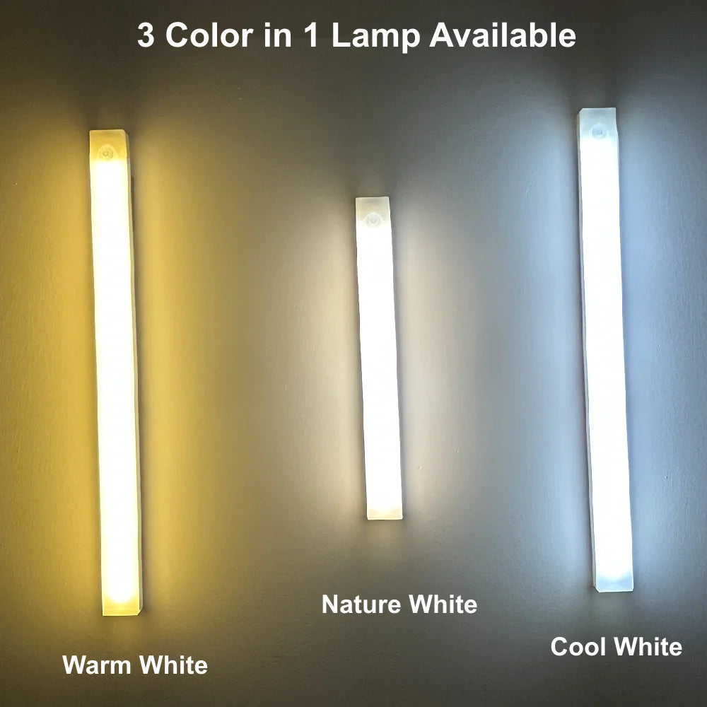 Luz led recargable con sensor de movimiento 